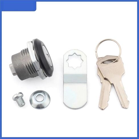 MS407 Black and White Rotating Cylindrical Lock Distribution Box Door Optical Cable Communication 1Pcs(Pink) in Saudi Arabia
