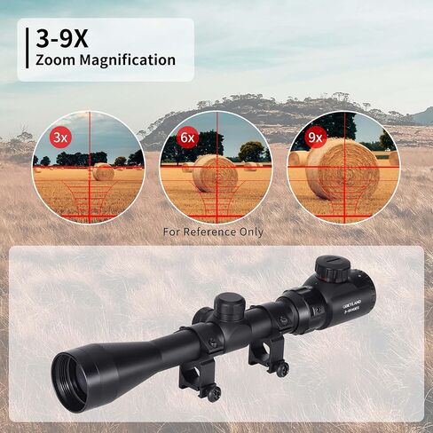 نطاق Goetland 3-9x40 EG، محدد المدى المضيء باللون الأحمر والأخضر SFP in Kuwait