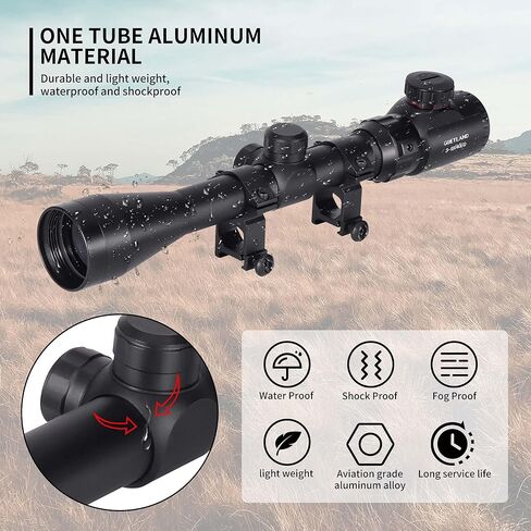نطاق Goetland 3-9x40 EG، محدد المدى المضيء باللون الأحمر والأخضر SFP in Kuwait