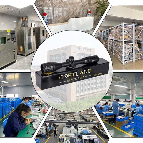 نطاق بندقية جوتلاند 3-12x40 AO أحمر أخضر أزرق مضيئة التقاطع SFP يتصاعد لمسدس الهواء Airsoft القوس والنشاب الصيد التكتيكي Ar in Kuwait