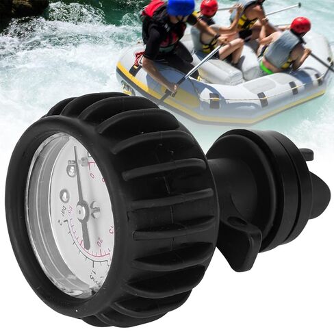 Boat Rowing, Inflatable Boat Barometer, Rubber Dinghy Pressure for Outdoor Sports Rowing, Surfing, Rowing 1Pcs Air Pressure, in Kuwait