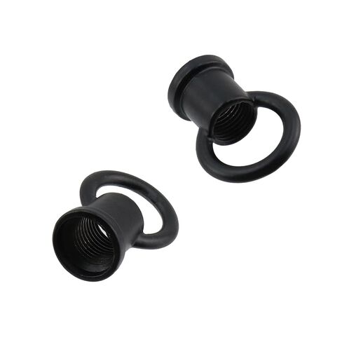 Antrader Ceiling Hook Ring, M10 Chandelier Lamp Connectors, 20Pcs Pendant Light Hanging Eye Nut for Light Fixture,Black in Kuwait