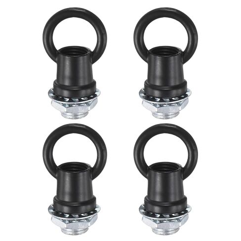 4 Pack Light Fixture Hooks Ring Nuts,5kg Max Load 13mm ID M10 Thread Hook Rings for Light Fixture for Pendant Lights/Lanterns/Outdoor/Indoor Decor[Bronze Tone] in Saudi Arabia