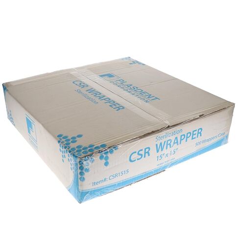 CSR1515 Autoclavable CSR Sterilization Wraps 15" x 15" Blue 500/Pk in Saudi Arabia