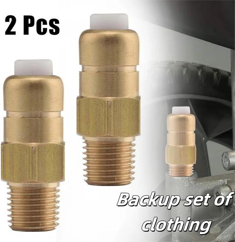 صمام إطلاق حراري لغسالة الضغط NPT مقاس 1/4 بوصة - استبدال النحاس للنماذج 678169004، 678169002، 678169001، 208673GS، 21783GS، 194298GS، B3090GS - صمام تخفيف حامي المضخة in Kuwait