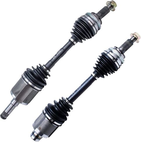 Detroit Axle - AWD Front 2pc CV Axles for Chrysler 300 Dodge Charger Magnum Challenger, 2 CV Axle Shafts Assembly Replacement in Kuwait