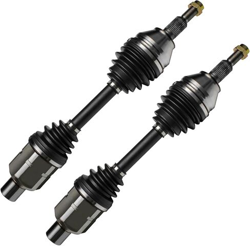 Detroit Axle - AWD Front 2pc CV Axles for Chrysler 300 Dodge Charger Magnum Challenger, 2 CV Axle Shafts Assembly Replacement in Kuwait