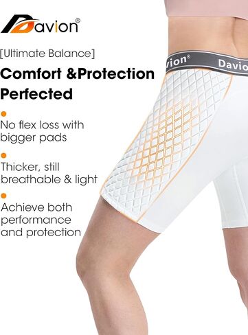 Davion Softball Sliding Shorts Women Padded Compression Slider Shorts for Softball Baseball in Saudi Arabia