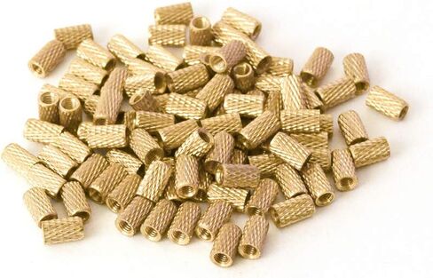 [منتجات J&J] حشوة نحاسية M3، 7.5 مم (الطول)، خيط أنثى، نوع قالب الحقن/التركيب بالضغط، 100 قطعة in Kuwait