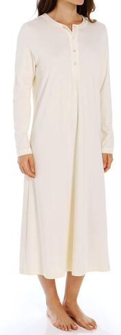 Women's 387660 48 Inch Henley Long Gown in Kuwait