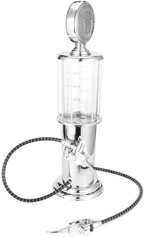 Milltrip Gas Pump Dispenser, Double Guns Beer/Wine/Liquor Dispense Metal Pump Gas Station, Beer Tower Dispenser Beverage Pump Liquor Dispenser for Scotch, Vodka, Cocktails, Non-Alcoholic Drink in Saudi Arabia