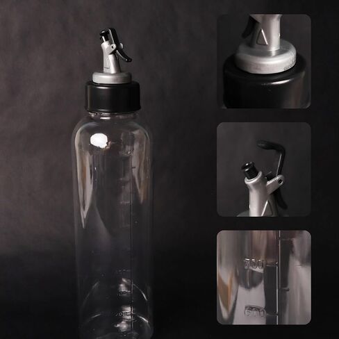 Needzo 1000 mL Communion Cup Filler Bottle with Pour Spout Button, Plastic No Drip Dispenser, Church Supplies in Saudi Arabia
