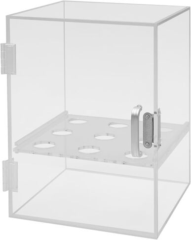 Ice Cream Cone Display/Storage Case Cabinet Acrylic Waffle Cone Holder 9 Holes in Kuwait