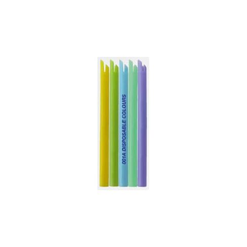 Premium Plus ONE001A-B Vented Slotted Oral Evacuation Tips Assorted Colors 1000/Pk in Kuwait