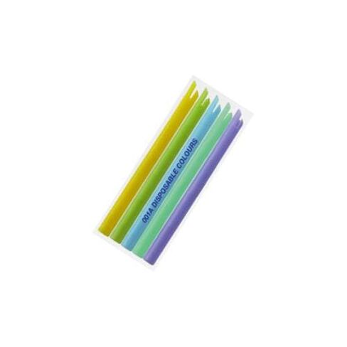 Premium Plus ONE001A-B Vented Slotted Oral Evacuation Tips Assorted Colors 1000/Pk in Kuwait