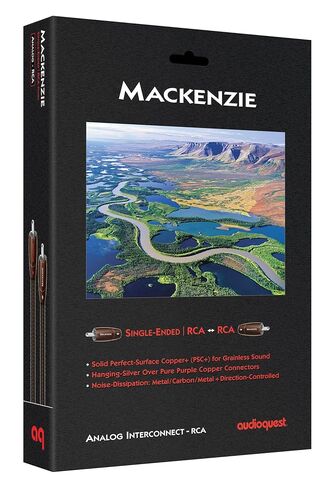 AudioQuest Mackenzie RCA إلى RCA Cables - 16.4 قدم (5 م) - 2 عبوة in Kuwait