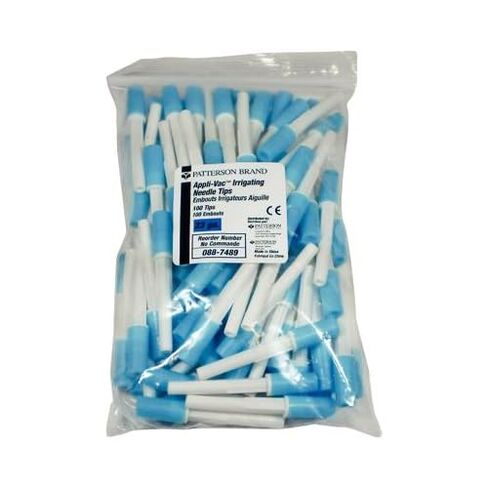 Vista Dental 315523 Appli-Vac Irrigating Tips 23 Gauge Blue Luer Style 100/Bx in Kuwait