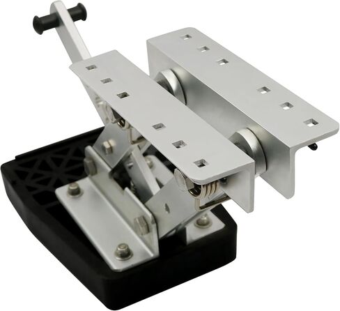 2 Stroke Marine Outboard Motor Support, 7.5HP-20HP Outboard Motor Bracket for Boat, Heavy Duty Aluminum Boat Engine Motor Kicker with Plastic Mounting Plate, Max Load 20HP in Saudi Arabia