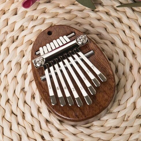 8-Key Mini Thumb Piano,Portable Marimba Style Musical Gift for Kids Beginners,Kalimba,Portable Musical Gift for Music Lovers & Players in Saudi Arabia