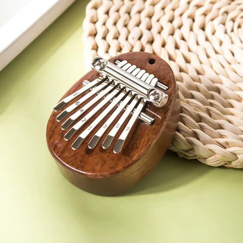 8-Key Mini Thumb Piano,Portable Marimba Style Musical Gift for Kids Beginners,Kalimba,Portable Musical Gift for Music Lovers & Players in Saudi Arabia