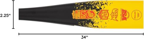 Miken Psycho 13" SuperMax Dual Stamp Slow Pitch Softball Bat: MP13X1 in Saudi Arabia