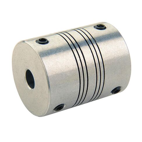 Ruland MWC30-12MM-3/8"-A 7075 Aluminum Beam Coupling, 4-Beam Clamp Style, 12 mm x 0.375" Bores, 1.181"/30.0 mm OD, 1.496"/38.0 mm Length in Kuwait