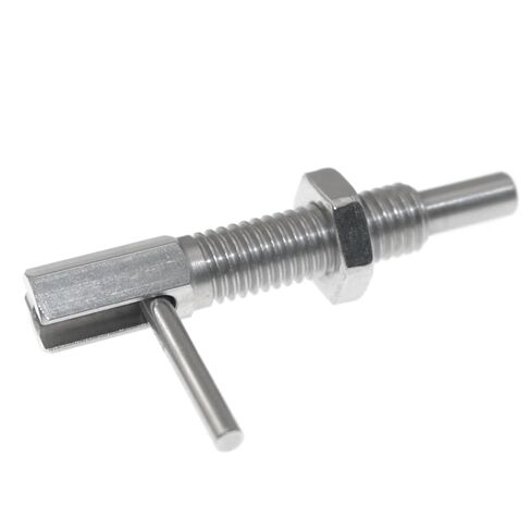 M6 Stainless Steel Telescopic L Shaped Locating Stop Plunger Pin with Nut for Ship Outfitting Moulds Chassis Cabinet Industrial Equipment in Saudi Arabia