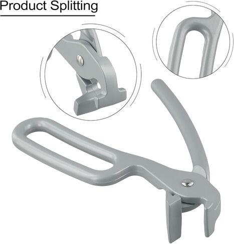 Aluminum Pizza Pan Gripper for Lifting Hot Baking Sheets and Stone Pots, Heavy Duty Kitchen Tool with Return Spring for Safe Handling in Home and Commercial Ovens in Saudi Arabia