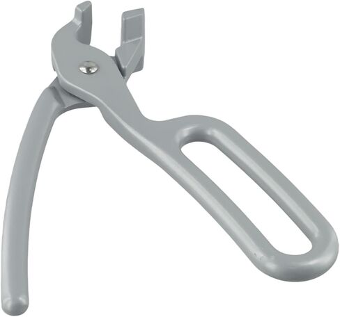 Aluminum Pizza Pan Gripper for Lifting Hot Baking Sheets and Stone Pots, Heavy Duty Kitchen Tool with Return Spring for Safe Handling in Home and Commercial Ovens in Saudi Arabia