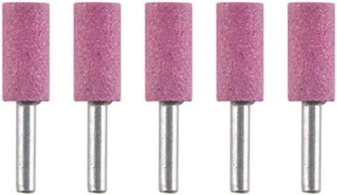 5pcs 6mm Shank Abrasive Mounted Stone Cylinder Set for Rotary Tool Grinding and Polishing(6x35) in Saudi Arabia