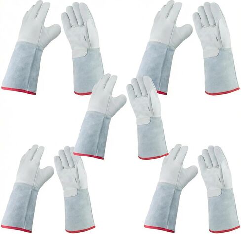 -482℉/-250℃ Cryogenic Gloves 14.2"/36cm Long Low Temperature LN2 Liquid Nitrogen Freezer Dry Ice Cryo Gloves Liquid Nitrogen Cold Storage in Kuwait