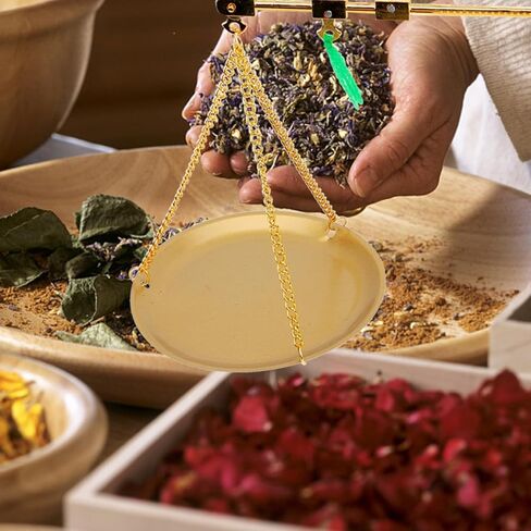 Handheld Chinese Medicine Gram Scale Small Copper Apothecary Balance Vintage Style Weighing Tool for Herbal Tea Jewelry in Saudi Arabia