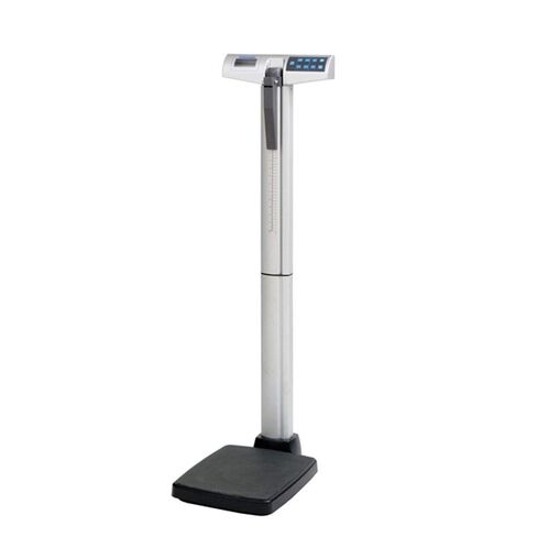 Health o Meter 500KL Digital Stand-On Scale with Height Rod & AC Adapter - 660 lb Capacity in Kuwait