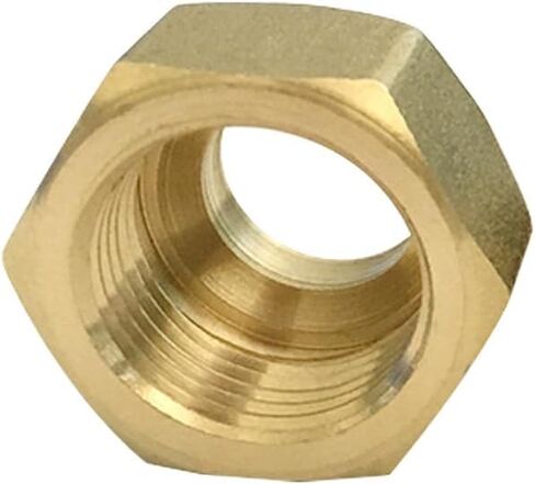Joywayus 5 قطعة النحاس 1/2 "مضيئة الجوز SAE 45 درجة مضيئة وصلة أنبوب لتكييف الهواء أنبوب نحاسي تمديد بعقب أنبوب النحاس in Saudi Arabia