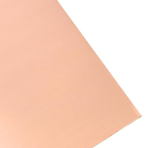 LEXININ Pure Copper Sheet Metal, 24 Gauge, 8 x 10 Inches, 4 Pack in Saudi Arabia