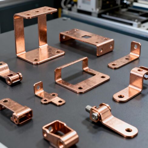 LEXININ Pure Copper Sheet Metal, 24 Gauge, 8 x 10 Inches, 4 Pack in Saudi Arabia