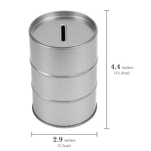 Linkidea Safety Razor Blade Disposal Container Box, Metal Razor Disposal Case Safe Bank for Storing Used Wasted Blades (Silver) in Saudi Arabia