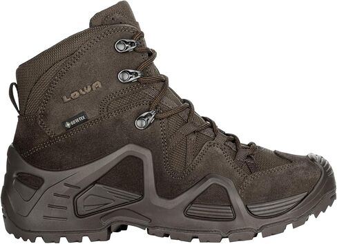 Lowa Mens Zephyr GTX Mid TF Leather Dark Brown Boots 12 US in Kuwait