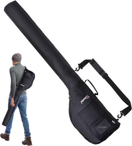 Golf Club Bag, Foldable Golf Carry Bag with Adjustable Sling Strap for 3-7 Clubs, Lightweight Golf Sunday Bag Ideal for Golf Course & Travel in Kuwait