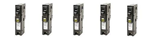 Square D by Schneider Electric HOM120PCAFIC Homeline Plug-On Neutral 20 Amp Single-Pole CAFCI Circuit Breaker, (5-(Pack)) in Saudi Arabia