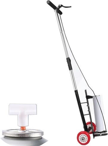 Marking Paint Wand, Industrial Two-Wheeled Marking Stick for Line Paint Stripe Ground, Side Push Applicator for Sport Field & Utility Marking | Compatible with Inverted Marking Paint(T-Tip Nozzle) in Kuwait