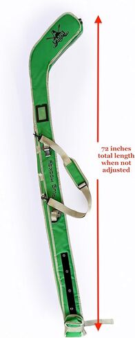 حقيبة عصا هوكي الجليد مبطنة مع ملحق حقيبة بدون استخدام اليدين، وحزام حمل قابل للتعديل in Kuwait