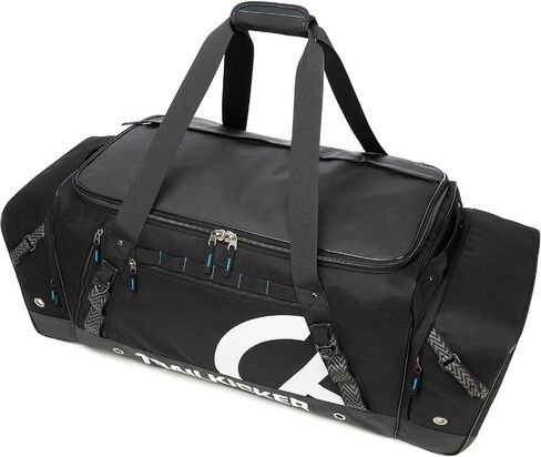 حقيبة هوكي فاخرة كبيرة جدًا من TRAILKICKER، معدات رياضية متينة مع جيوب متعددة، مثالية لهوكي الجليد والعتاد الرياضي، أزرق in Kuwait