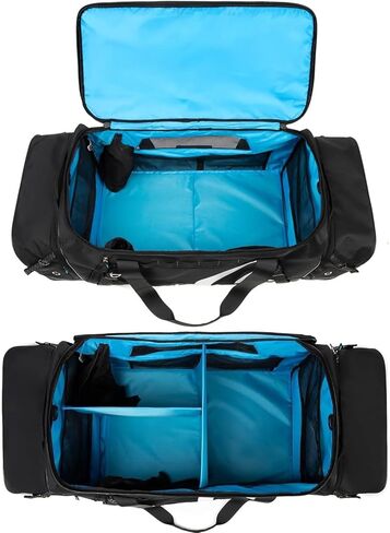 حقيبة هوكي فاخرة كبيرة جدًا من TRAILKICKER، معدات رياضية متينة مع جيوب متعددة، مثالية لهوكي الجليد والعتاد الرياضي، أزرق in Kuwait