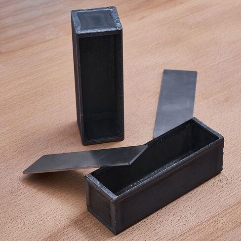 6 Pack Multi-Size Multi-Shaped Can For Canister Damascus Steel Tube Stock Blanks Knife Making Forging,The Perfect Knife Making Steel Accessories for Professional Use and Hobbyist Use in Kuwait