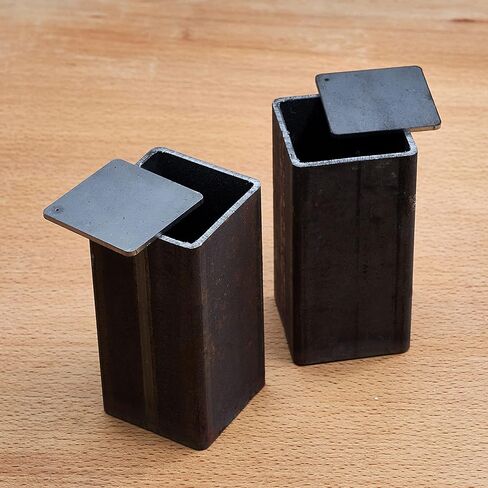 6 Pack Multi-Size Multi-Shaped Can For Canister Damascus Steel Tube Stock Blanks Knife Making Forging,The Perfect Knife Making Steel Accessories for Professional Use and Hobbyist Use in Kuwait