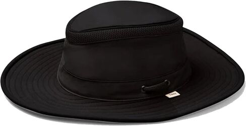 Tilley Standard LTM6 Airflo Broad Brim Recycled, Black, 7 3/4 in Saudi Arabia