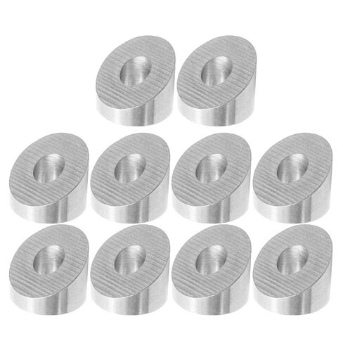 10pcs Stainless Steel Cable Railing Angle Washers Beveled Deck Spacers for End Posts Weather-Resistant Hardware Kit in Saudi Arabia