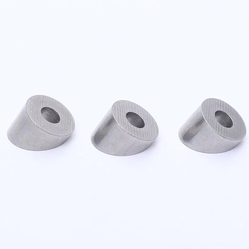 10pcs Stainless Steel Cable Railing Angle Washers Beveled Deck Spacers for End Posts Weather-Resistant Hardware Kit in Saudi Arabia
