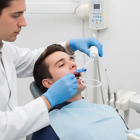 3 Pcs Disposable Dental Sensor Holder Kit, Adult Digital Sensor Positioner, X-Ray Film Locator, Convenient Stand in Kuwait